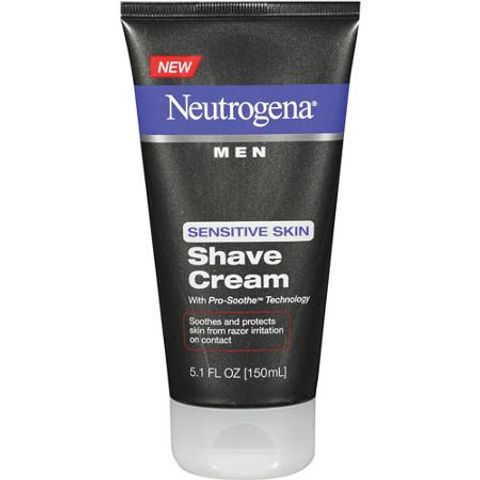 Kem cạo râu Neutrogena Men Sensitive Skin Shave Cream 150ml