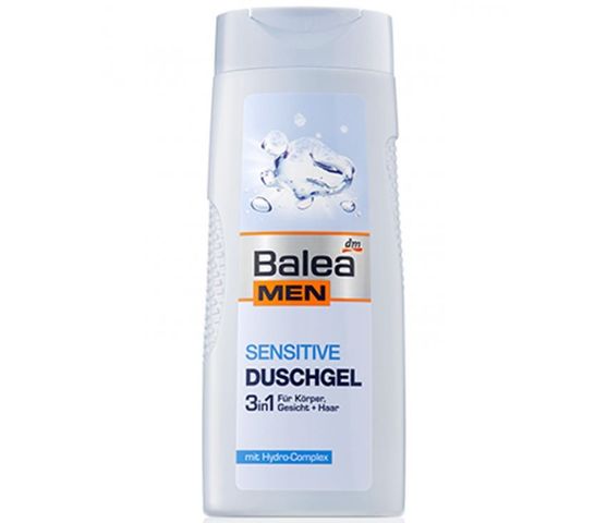 Sữa tắm nam Balea Men 3 trong 1 - Hương thơm quyến rũ, chăm sóc da, dầu gội và bọt cạo râu tiện lợi cho phái mạnh 300ml