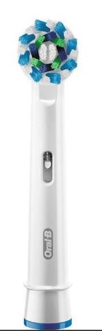 Đầu bàn chải điện Oral-B Cross Action - Thay thế dễ dàng cho bàn chải đánh răng, làm sạch hiệu quả, công nghệ Criss Cross, 6 đầu trong bộ