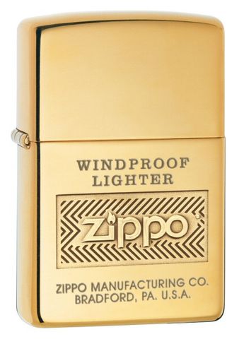 Bật lửa Zippo Windproof High Polish Brass 28145 