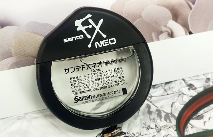 Nước Nhỏ Mắt Nhật Bản Sante Fx Neo 12ml - Giải Tỏa Căng Thẳng Mắt, Ngăn Ngừa Mỏi Mắt và Các Vấn Đề Về Mắt