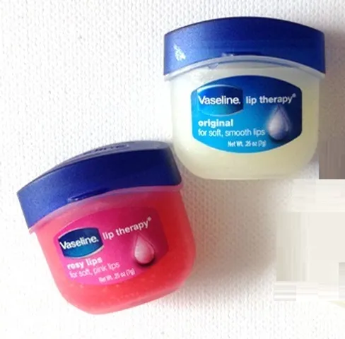 Combo 2 Hũ Son Dưỡng Môi Vaseline Lip Therapy - Giúp Môi Xuất Sắc, Ngăn Khô Nứt, Dưỡng Ẩm Mềm Mại Tự Nhiên