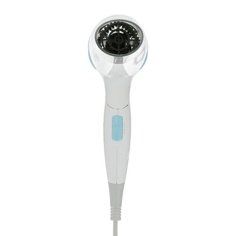 Máy sấy tóc KG 620 Kangaroo màu trắng xanh - Thiết kế mini gọn nhẹ, chức năng ion âm, tự ngắt khi quá nhiệt, sấy khô nhanh chóng