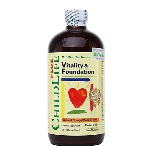 Vitamin Childlife Vitality & Foundation 474ml