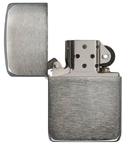 Bật Lửa Zippo 1941 Replica 24096 - Bật Lửa Cổ Điển Xước Vân Ngang Sang Trọng, Hàng Chính Hãng Từ Mỹ
