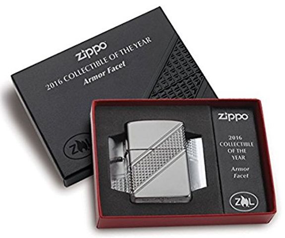 Bật Lửa Zippo 2016 Armor Facet 29151 - Phiên bản Siêu Độc, Hàng Chính Hãng Mỹ, Thiết Kế Tinh Xảo, Số Lượng Hạn Chế, Quà Tặng Sang Trọng