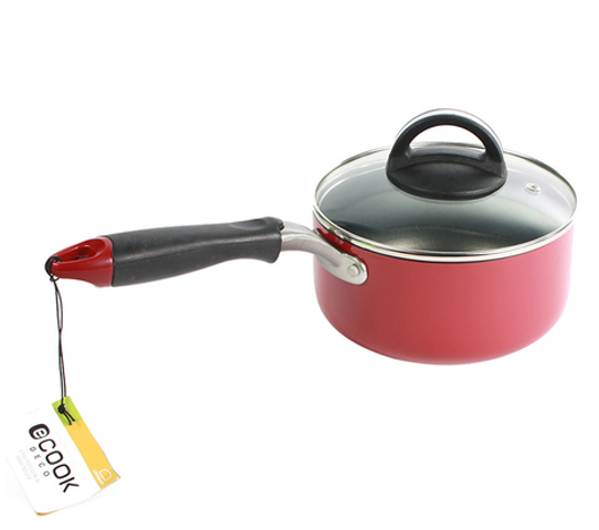 Nồi nhôm E-Cook Deco Lock&Lock LED2161G 16cm - Nhẹ, Đẳng cấp, Chống dính, Chịu nhiệt, Phù hợp mọi loại bếp