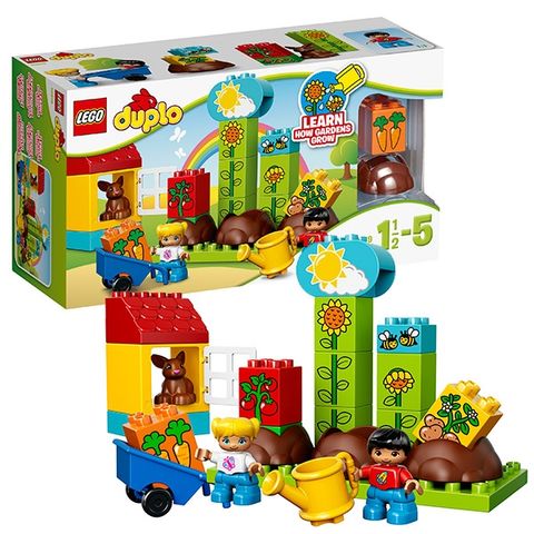 Đồ chơi xếp hình Lego Duplo 10819 - Khu vườn đầu tiên của bé