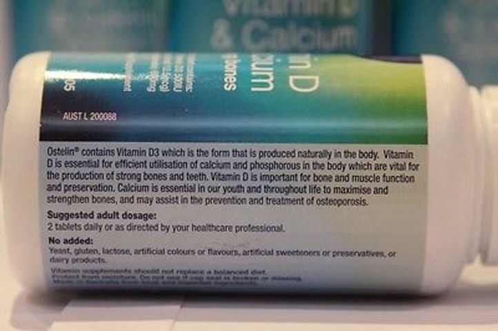 Viên uống Canxi Ostelin Calcium & Vitamin D3 130 viên - Hỗ trợ xương chắc khỏe, phát triển chiều cao cho bà bầu và trẻ em australia