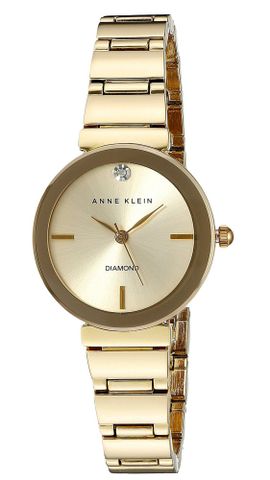 Đồng hồ Anne Klein nữ AK/2434CHGB tone vàng