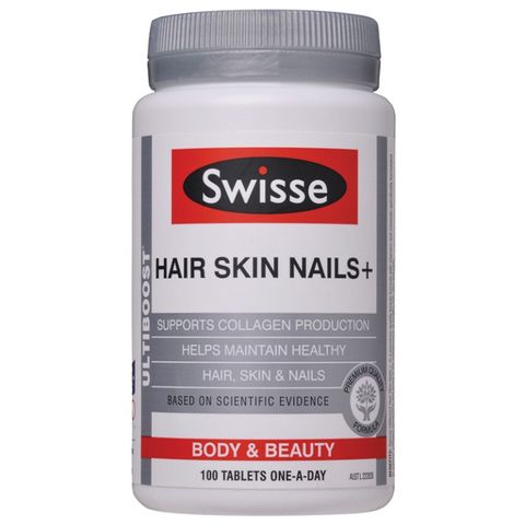 Viên uống Collagen Swisse Hair Skin Nails 100 viên - Hỗ trợ đẹp da, tóc, móng - Vitamin cần thiết từ Úc