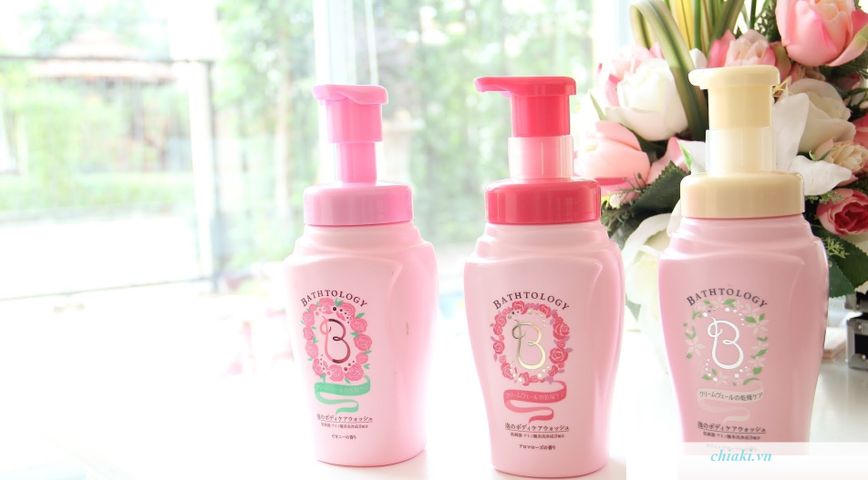 Sữa Tắm Bathtology Nhật Bản 450ml - Độ pH Phù Hợp Mọi Loại Da, Dưỡng Ẩm Từ Thiên Nhiên, Hương Thơm Dịu Nhẹ, Tạo Bọt Mịn Mềm