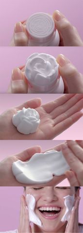 Sữa Rửa Mặt Kanebo Evita Beauty Whip Soap Tạo Bọt Hình Bông Hoa Hồng - Dưỡng Ẩm, Làm Sạch Sâu, Ngăn Lão Hóa Da 150g
