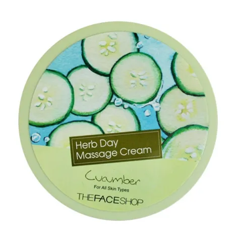 Kem massage mặt The Face shop Herb Day Massage Cream