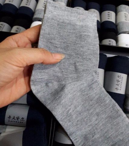 Hộp 10 Đôi Tất Nam Khử Mùi Hôi Chân Kaffdare Nhật Bản - Công Nghệ Nano Kháng Khuẩn, Thấm Hút Mồ Hôi Tốt