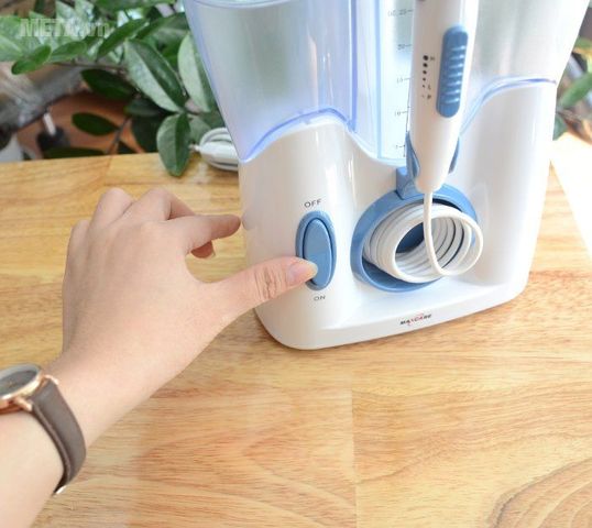 Máy Tăm Nước Maxcare Max 456 Plus Sóng Siêu Âm - Vệ Sinh Miệng Hiệu Quả, 12 Đầu Chuyên Biệt, Bảo Hành 12 Tháng