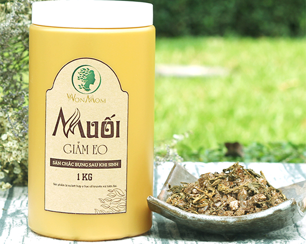 Muối Giảm Eo Sau Sinh Wonmom 1kg - Tinh Chất Thảo Dược Giúp Săn Chắc Vòng Bụng Nhanh Chóng, Hiệu Quả Cho Mẹ Sau Sinh