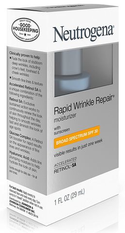Kem Dưỡng Ẩm Mờ Nếp Nhăn Neutrogena Rapid Wrinkle Repair SPF30 - Chống Nắng, Dưỡng Ẩm, Làm Sáng Da, 29ml