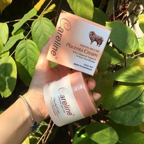 Kem Nhau Thai Cừu Careline Placenta Cream 100ml - Dưỡng Ẩm Chống Lão Hóa Từ Úc, Giúp Da Mềm Mại và Săn Chắc