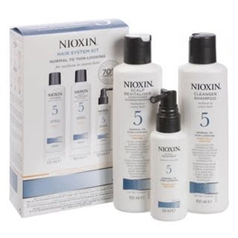 Bộ dầu gội Nioxin Trialkit chống rụng tóc hệ thống 5