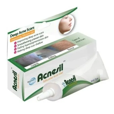 Gel hỗ trợ cải thiện sẹo do mụn Acnesil Thái Lan 10g