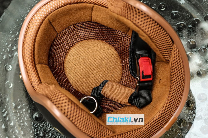 Nón Bảo Hiểm 3/4 ASIA Roma 2.0 Thái Lan - Mũ Cổ Điển Cho Người Đam Mê Xê Dịch, Chịu Lực Nhựa ABS Siêu Nhẹ, Thiết Kế Thoáng Mát