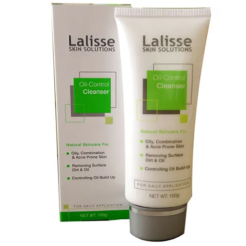 Sữa rửa mặt kiềm dầu cải thiện mụn Lalisse oil control cleanser