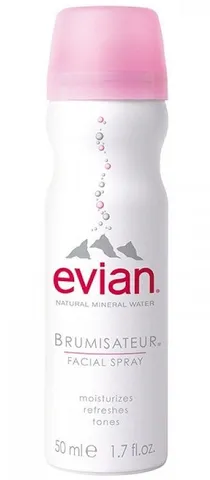 Xịt khoáng Evian water spray dưỡng ẩm, kiềm dầu cho da 50ml