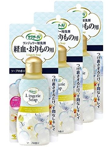 Dung dịch giặt đồ lót Lingerie Soap Nhật Bản 120ml - Làm sạch, thơm lâu, an toàn cho da nhạy cảm, sản phẩm thiết yếu cho đồ lót.