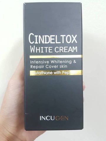 Kem Dưỡng Trắng Da Cindel Tox White Cream - Dưỡng Sáng Da Hàn Quốc, Giúp Mờ Đốm Nâu, Hỗ Trợ Căng Mịn Da 50ml