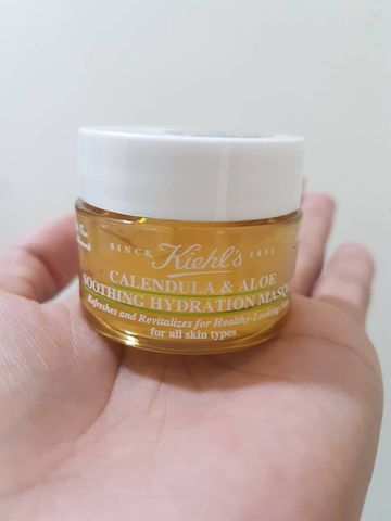 Mặt Nạ Hoa Cúc Kiehl's Calendula & Aloe Cấp Ẩm Cho Da - Gel Dưỡng Ẩm Dịu Nhẹ, Phù Hợp Mọi Loại Da 14ml