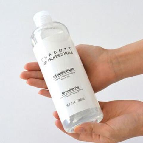 Nước tẩy trang Chacott For Professionals Nhật Bản 500ml - Sạch sâu, chiết xuất thảo mộc, cho mọi loại da, không dầu, không cồn, dịu nhẹ.