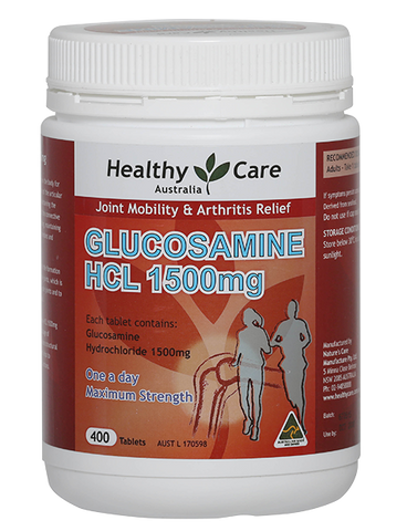 Viên uống Healthy Care Glucosamine HCL 1500mg 400 Viên