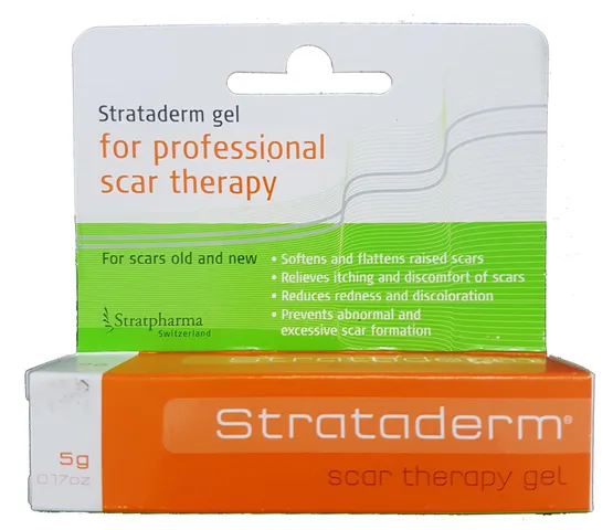 Strataderm -  Kem hỗ trợ cải thiện sẹo lồi của Thụy Sĩ, 10g