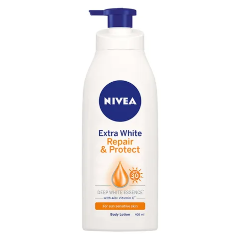Sữa dưỡng thể trắng da, chống nắng Nivea Extra White SPF30
