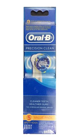 Set 5 đầu bàn chải điện Precision Clean Oral-B - Lông mềm mại, làm sạch hiệu quả mà không gây tổn thương nướu, Tây Bắc