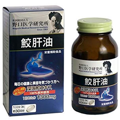 Viên Uống Dầu Gan Cá Noguchi 1300mg Nhật Bản - Tăng Cường Sức Khỏe Não Bộ, Thị Lực, Tim Mạch - TPCN Chất lượng Cao
