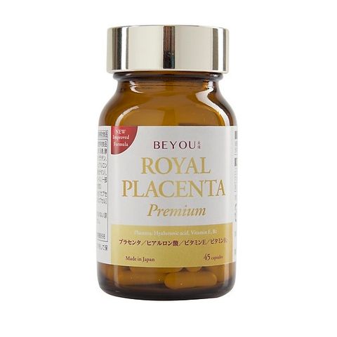 Viên uống làm đẹp da Beyou Royal Placenta Waki - Hỗ trợ trắng sáng, cung cấp ẩm và chống lão hóa hiệu quả từ bên trong