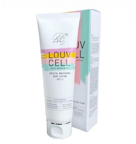 Kem Dưỡng Trắng Da Body Louv Cell Hàn Quốc 250ml - Làm Sáng Da, Cung Cấp Độ Ẩm, Ngăn Ngừa Tuổi Tác, Phù Hợp Mọi Loại Da