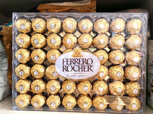 Socola Ferrero Rocher Hộp 48 Viên 600g - Ngọt Ngào Hẹn Hò Valentine, Món Quà Sang Trọng Cho Dịp Đặc Biệt