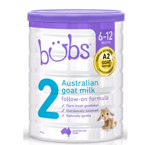 Sữa Dê Bubs Organic Goat Milk Số 2 Chính Hãng Của Úc