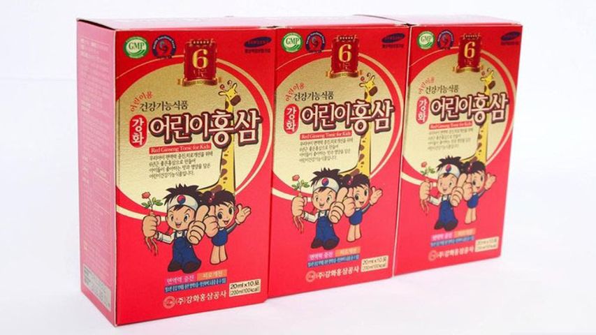 Nước Hồng Sâm Hươu Cao Cổ Kanghwa Hàn Quốc cho Trẻ Em - Thức Uống Bổ Dưỡng Tăng Cường Sức Đề Kháng, Dễ Uống, Giàu Dinh Dưỡng