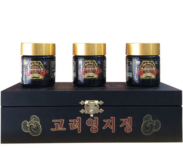 Cao linh chi GOLD Korean Youngji hộp gỗ đen Hàn Quốc - Tăng cường trí nhớ, sức khỏe, hỗ trợ phục hồi năng lượng cho mọi lứa tuổi