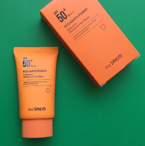 Kem Chống Nắng The SAEM Eco Earth Power SPF 50+ - Bảo Vệ Da Mềm Mại, Thích Hợp Mọi Loại Da, Không Gây Nhờn Rít