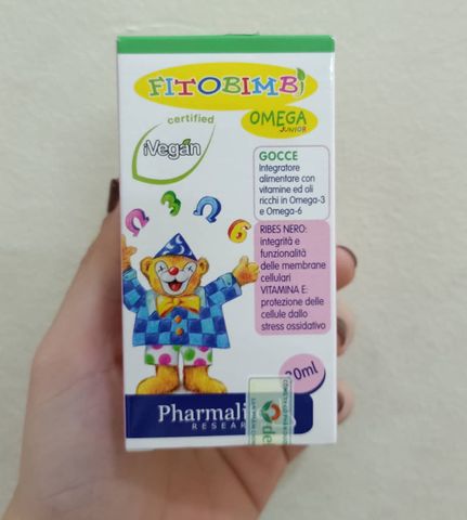 Omega Junior - Dầu Bổ Sung Omega 3 & 6 Cho Trẻ Sơ Sinh 30ml - Hỗ Trợ Phát Triển Não Bộ & Thị Giác Tự Nhiên