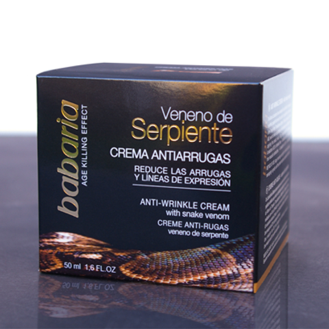 Kem Dưỡng Da Babaria Serpiente Cream Antiarrugas 50ml - Giảm Nám, Tàn Nhang & Trẻ Hóa Da Nhập Khẩu Châu Âu