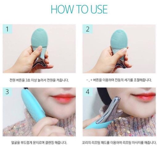 Máy Rửa Mặt WellDerma Cleansing Fish - Thiết Kế Dễ Thương, Làm Sạch Sâu, Hỗ Trợ Da Mụn và Dầu Nhờn, Chăm Sóc Da Chuyên Sâu Hàn Quốc