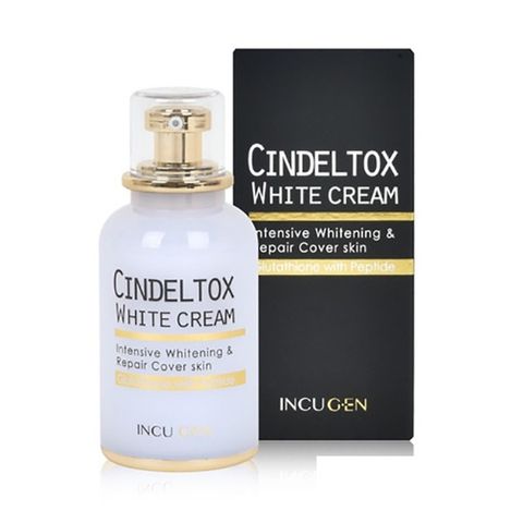 Kem Dưỡng Trắng Da Cindel Tox White Cream - Dưỡng Sáng Da Hàn Quốc, Giúp Mờ Đốm Nâu, Hỗ Trợ Căng Mịn Da 50ml