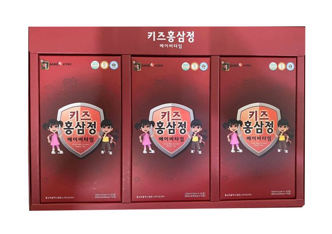 Nước Hồng Sâm Sanga Hàn Quốc Cho Trẻ Em - Hỗ Trợ Tăng Cường Miễn Dịch, Giúp Ăn Ngon, Ngủ Ngon - Hộp 30 Gói 10ml