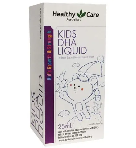 DHA Healthy Care Kids DHA Liquid dạng nước của Úc